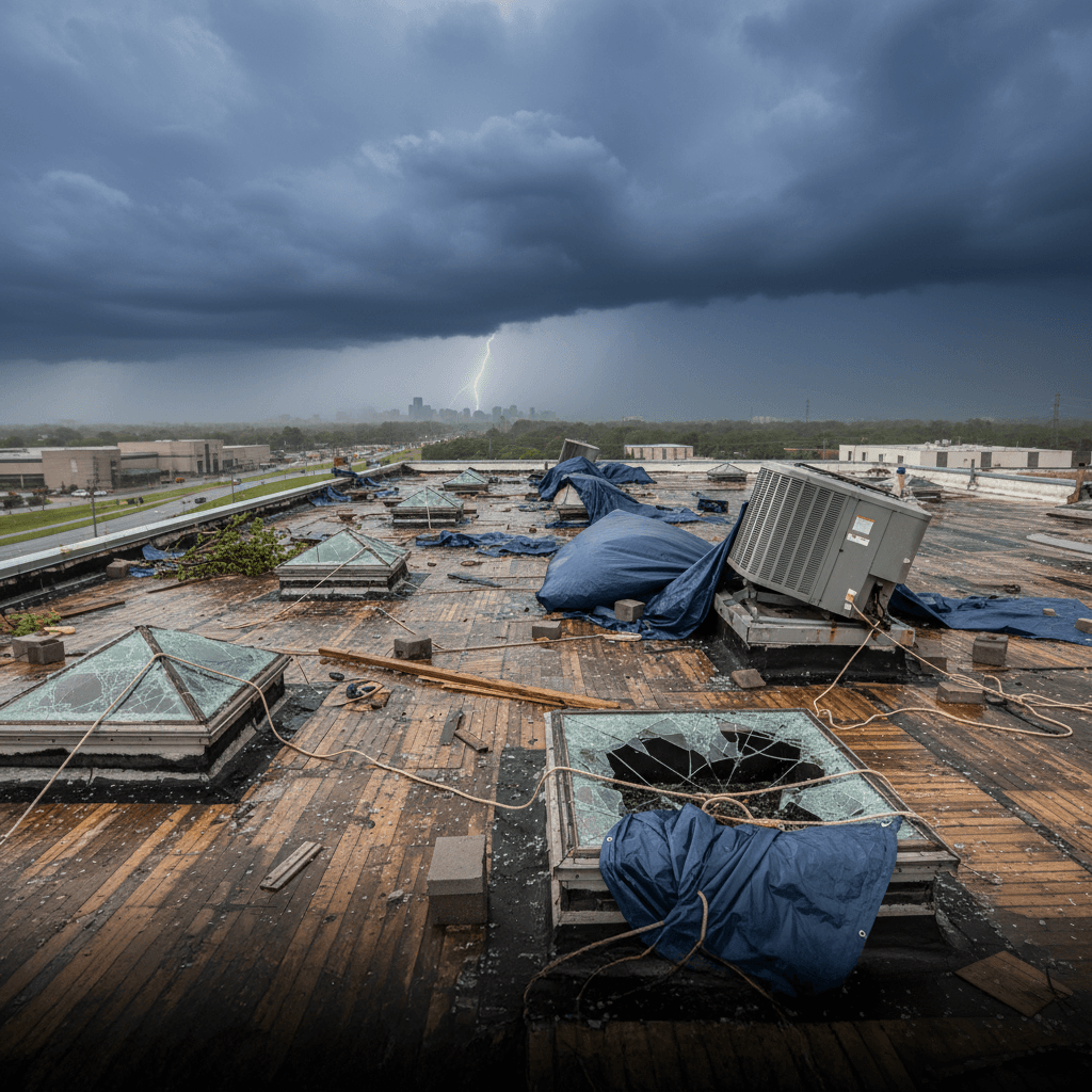 Emergency Roof Repair - Georgia - Commercial Roofing Service