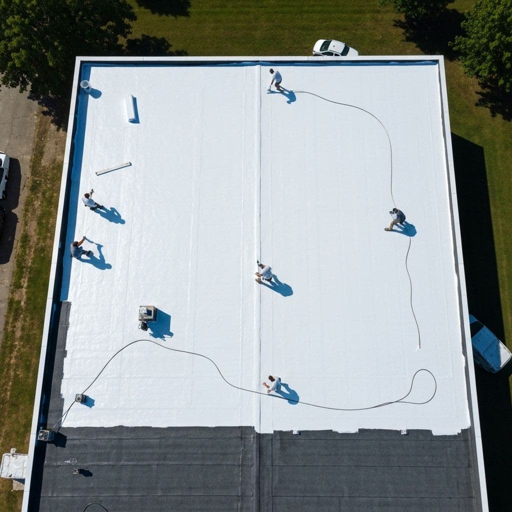 Roof Restoration - Commercial Roofing Service