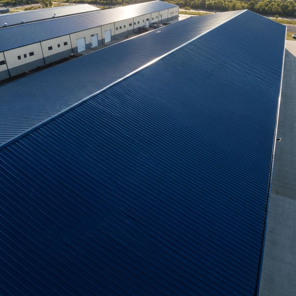 Metal Roofing background