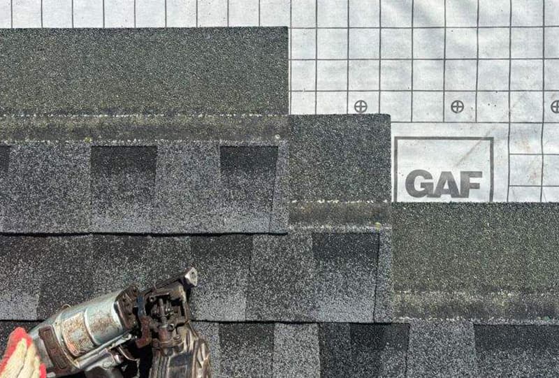 GAF roofing procuct on hotel in Athens, GA