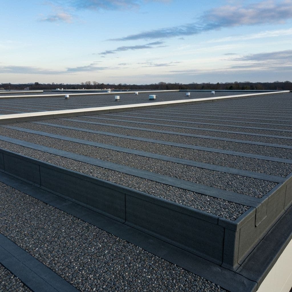 Ballasted Roofing commercial roofing system