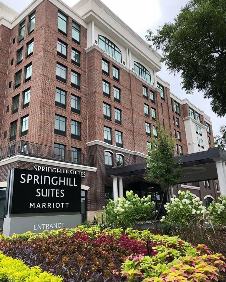 SpringHill Suites Hotel commercial roofing project